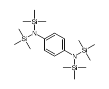 N,N,N',N'-Tetrakis(trimethylsilyl)-p-phenylenediamine结构式