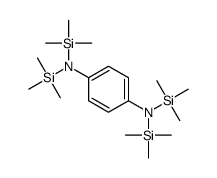 N,N,N',N'-Tetrakis(trimethylsilyl)-p-phenylenediamine Structure