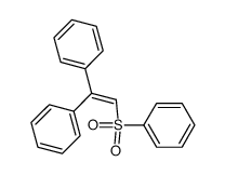 phenyl 2,2-diphenylethenyl sulfone Structure