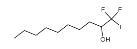 (+)-1,1,1-trifluoro-2-decanol结构式