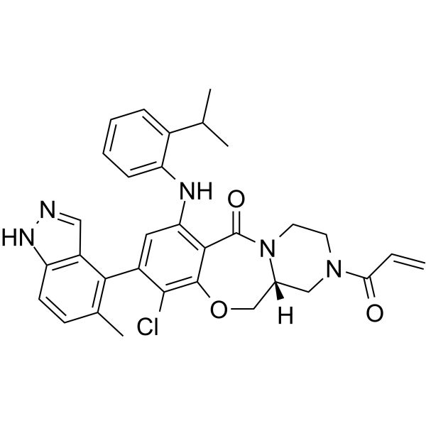 KRAS G12C inhibitor 34结构式