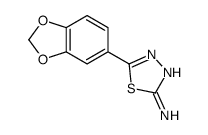 5-(2H-1,3-benzodioxol-5-yl)-1,3,4-thiadiazol-2-amine picture