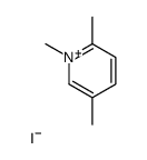 1,2,5-Trimethyl-pyridinium iodide Structure