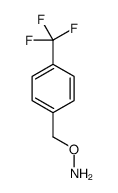 O-[[4-(trifluoromethyl)phenyl]methyl]hydroxylamine结构式