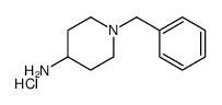 1-Benzyl-4-piperidinamine hydrochloride (1:1)结构式