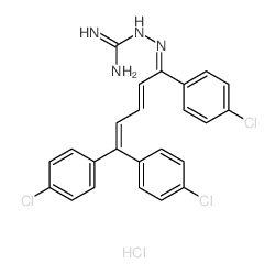 2-[[(2E)-1,5,5-tris(4-chlorophenyl)penta-2,4-dienylidene]amino]guanidine picture