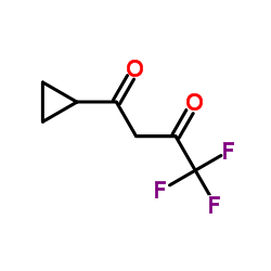 1-Cyclopropyl-4,4,4-trifluoro-1,3-butanedione picture