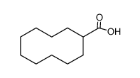 Cyclodecylcarbonsaeure结构式