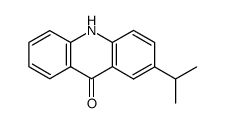 9(10H)-ACRIDINONE, 2-(1-METHYLETHYL)- structure