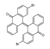 3-bromo-10-(2-bromo-10-oxoanthracen-9(10H)-ylidene)anthracen-9(10H)-one Structure