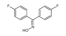 N-[bis(4-fluorophenyl)methylidene]hydroxylamine Structure