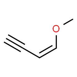 1-METHOXY-1-BUTEN-3-YNE, MIXTURE OF CIS- & TRANS-ISOMERS 98结构式