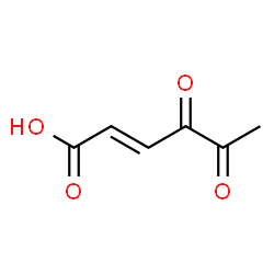 2-Hexenoic acid, 4,5-dioxo-, (2E)- (9CI)结构式