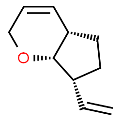 Cyclopenta[b]pyran, 7-ethenyl-2,4a,5,6,7,7a-hexahydro-, (4aS,7R,7aS)- (9CI) structure