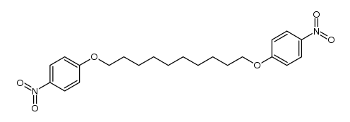 1,10-bis(4-nitrophenoxy)decane结构式
