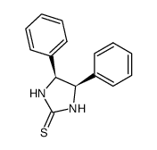 (4R,5S)-4,5-diphenylimidazolidine-2-thione结构式