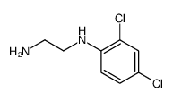 N'-(2,4-dichlorophenyl)ethane-1,2-diamine结构式