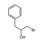 1-bromo-3-phenylpropan-2-ol Structure