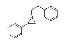 1-PHENETHYL-2-PHENYLAZIRIDINE Structure