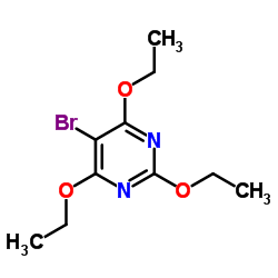 5-Bromo-2,4,6-triethoxypyrimidine结构式