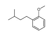 1-methoxy-2-(3-methylbutyl)benzene Structure