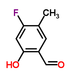 Benzaldehyde,4-fluoro-2-hydroxy-5-methyl-(9CI) picture