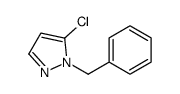 1-Benzyl-5-chloro-1H-pyrazole结构式
