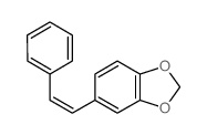 5-[(Z)-2-phenylethenyl]benzo[1,3]dioxole structure