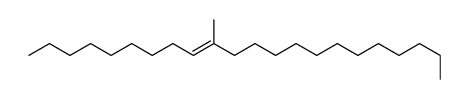 10-methyldocos-9-ene结构式