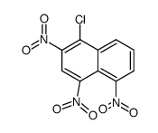 1-chloro-2,4,5-trinitronaphthalene Structure