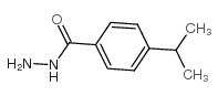 Benzoic acid,4-(1-methylethyl)-, hydrazide Structure