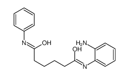 N'-(2-aminophenyl)-N-phenylhexanediamide结构式
