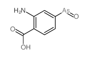 2-amino-4-arsorosobenzoic acid Structure