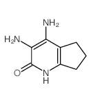 4,5-diamino-2-azabicyclo[4.3.0]nona-4,10-dien-3-one结构式