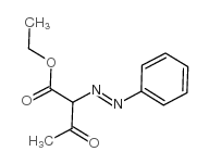 Butanoic acid,3-oxo-2-(2-phenyldiazenyl)-, ethyl ester structure