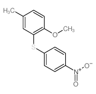 1-methoxy-4-methyl-2-(4-nitrophenyl)sulfanyl-benzene picture