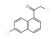 Ethanone,2-chloro-1-(6-chloro-1-naphthalenyl)- structure