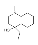 4-ethyl-1-methyl-2,3,4a,5,6,7,8,8a-octahydroquinolin-4-ol Structure