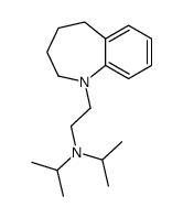 2,3,4,5-Tetrahydro-1-[2-(diisopropylamino)ethyl]-1H-1-benzazepine picture