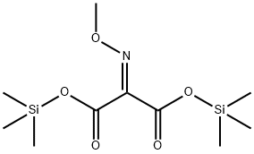 (Methoxyimino)malonic acid bis(trimethylsilyl) ester结构式