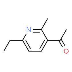 Ethanone, 1-(6-ethyl-2-methyl-3-pyridinyl)- (9CI)结构式