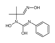 1-hydroxy-1-(1-hydroxyimino-2-methylpropan-2-yl)-3-phenylurea结构式