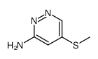3-Pyridazinamine,5-(methylthio)-(9CI) picture