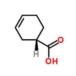 (S)-(-)-3-Cyclohexenecarboxylic acid structure
