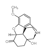 Noroxycodone structure