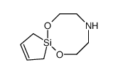 6,12-dioxa-9-aza-5-silaspiro[4.7]dodec-2-ene结构式
