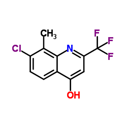 7-氯-8-甲基-2-(三氟甲基)喹啉-4-醇图片
