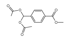 4-diacetoxymethyl-4-methylbenzoate Structure