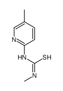 1-methyl-3-(5-methylpyridin-2-yl)thiourea Structure