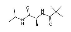 Piv-L-Ala-NHi-Pr Structure